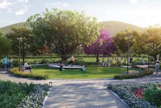 Floral Garden at Aero Estate Khopoli